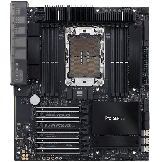 ASUS Pro WS W790-ACE motherboard, socket LGA 4677, Intel W790, DDR5 image number 2