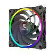 Akasa SOHO AR12 Reverse PWM-L&uuml;fter, RGB - 120mm, schwarz image number null