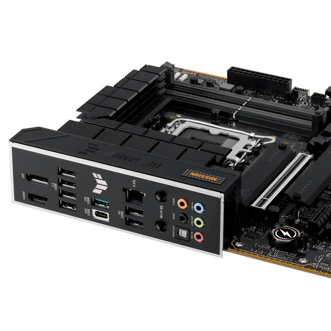 ASUS TUF Gaming B760M-Plus WIFI II, Intel B760 Mainboard, Sockel 1700, DDR5 image number 3