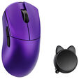 WLMOUSE HUAN Gaming Maus, Omron Optical Switches - lila image number null