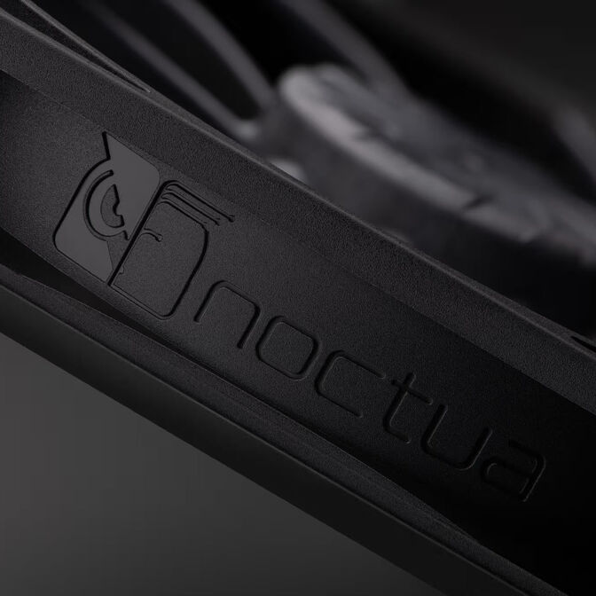 Noctua NF-A14X25 G2 PWM chromax.black L&uuml;fter, LCP - schwarz, 140mm image number 5