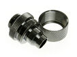 Bitspower Anschluss gerade G1/4 Zoll AG auf 16/10mm - schwarz gl&auml;nzend image number null