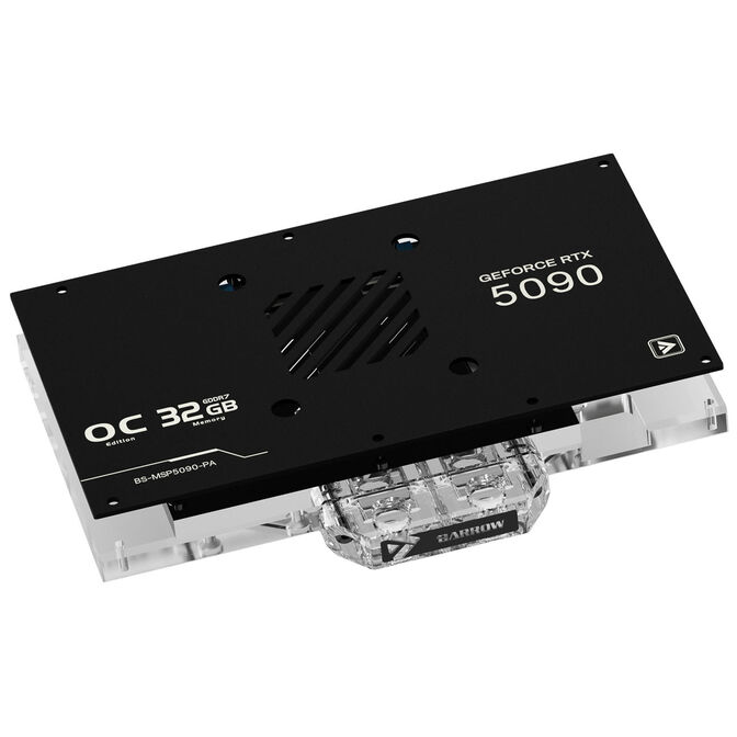 Barrow MSI Suprim 5090 GPU-Wasserblock - schwarz image number 3