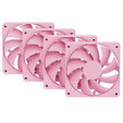 HYTE FA12 L&uuml;fter, 4er Pack - 120mm, Strawberry Milk image number null