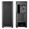 SilverStone FARA 515XR PC-Geh&auml;use, Midi-Tower, ATX, RGB, Tempered Glass - schwarz image number null