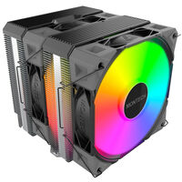 Montech NX600 ARGB CPU K&uuml;hler, Dual Tower- 2x 120mm, schwarz