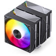 Jonsbo CA80 CPU-K&uuml;hler, Dual-Tower, 2 x 120mm, PWM, RGB - schwarz image number null