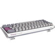 Ducky One 3 Mist Grey Mini Gaming Keyboard, RGB LED - MX-Red image number null