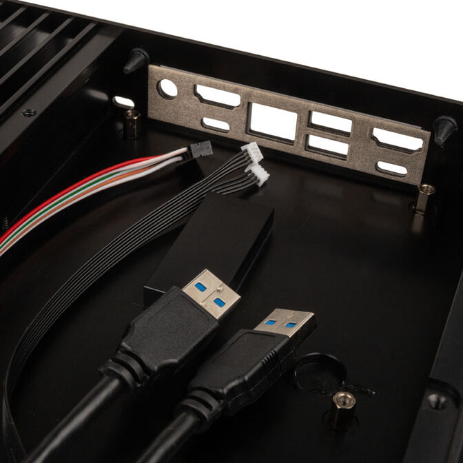 Akasa Plato TN UCFF-Geh&auml;use (Intel NUC), OEM - schwarz image number 6