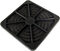 Plastic filter cassette - 92 mm, black