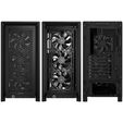 Corsair Frame 4000D RS PC case, Mid Tower, E-ATX, Tempered Glass - black image number null