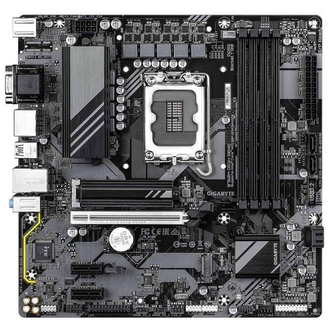GIGABYTE B760M DS3H GEN5 Mainboard, Sockel LGA 1700, Intel B760, mATX, DDR5 image number 2