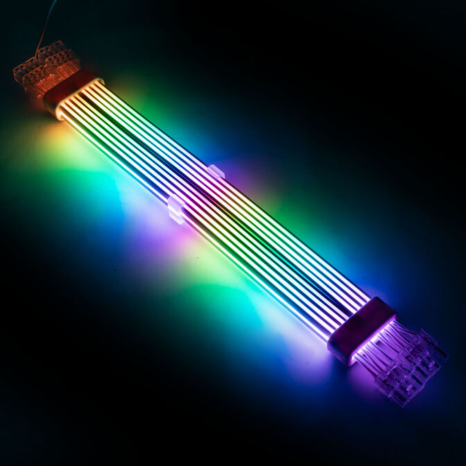 Kolink Umbra Radiant ARGB PCIe 8-pin extension cable image number 1