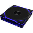 Lian Li UNI FAN TL Wireless L&uuml;fter, ARGB, PWM, 3er-Pack - Reverse Blade, 120mm, schwarz image number null