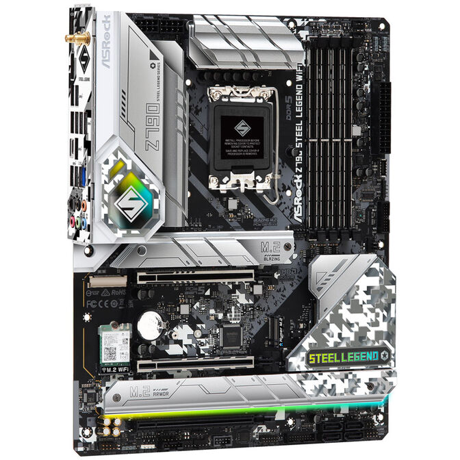 ASRock Z790 Steel Legend WIFI, Intel Z790 motherboard - Socket 1700, DDR5 image number 1