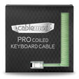 CableMod PRO Coiled Keyboard Cable USB-C zu USB Typ A, Lime Sorbet - 150cm image number null