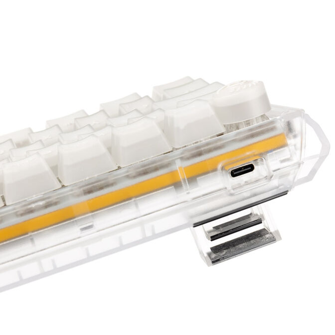 Ducky One 3 Aura White SF Gaming Tastatur, RGB LED - MX-Speed-Silver image number 7