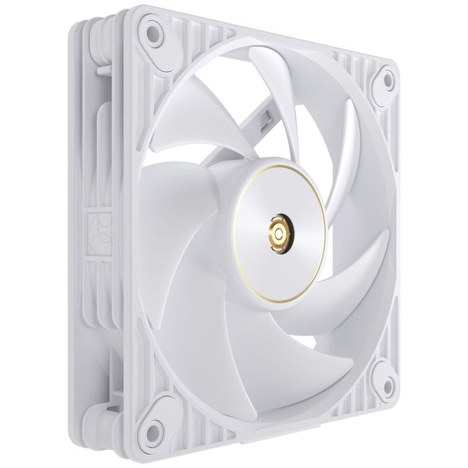 ASUS ProArt PF120 PWM Case Fans, 3,000 RPM, 28 mm - Pack of 3, White image number 5