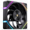 Jonsbo HF2-120 Fan, Reverse Blade, PWM, ARGB - 120mm, black