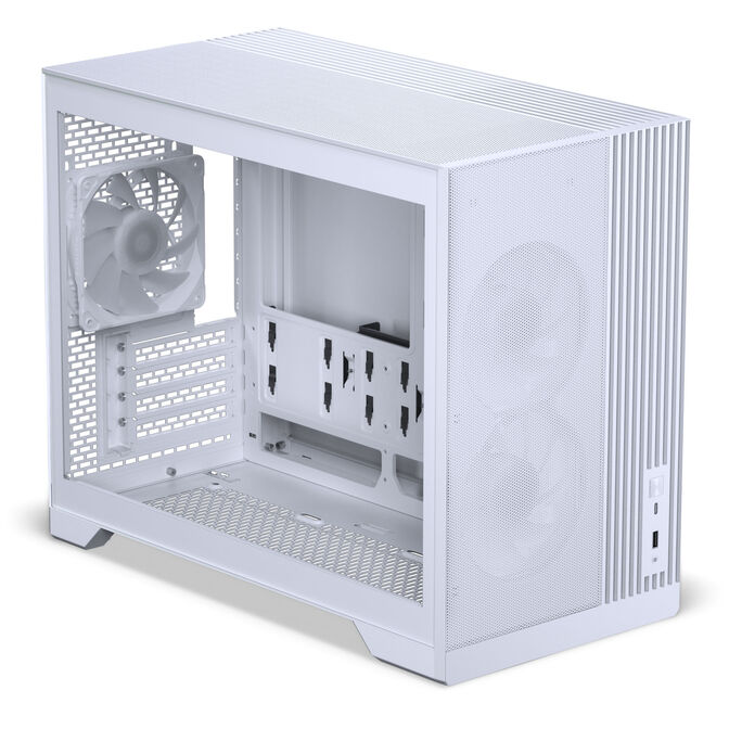 Phanteks XT M3 PC-Geh&auml;use, Mini-Geh&auml;use, mATX, RGB, Tempered Glass - inklusive 3x 120-mm-L&uuml;fter, wei&szlig; image number 5