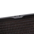 Alphacool ES HPE-60 X-Flow Radiator, Kupfer - 320mm, schwarz image number null
