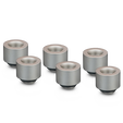 Thermal Grizzly DeltaMate Extender Fitting - MF14, matt nickel, 6er-Pack image number null