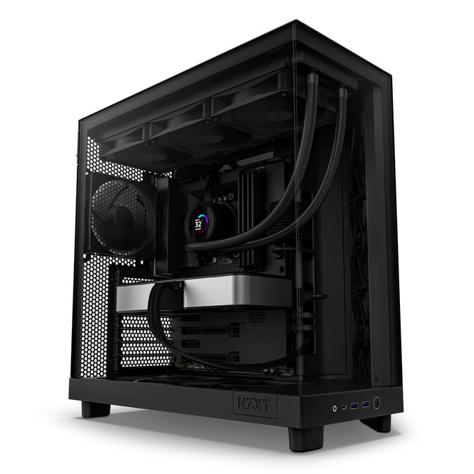 NZXT H6 Flow Mid Tower - Black image number 2