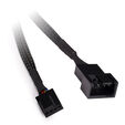 Alphacool L&uuml;fterkabel 4-Pin auf 4-Pin Verl&auml;ngerung 60cm - schwarz image number null