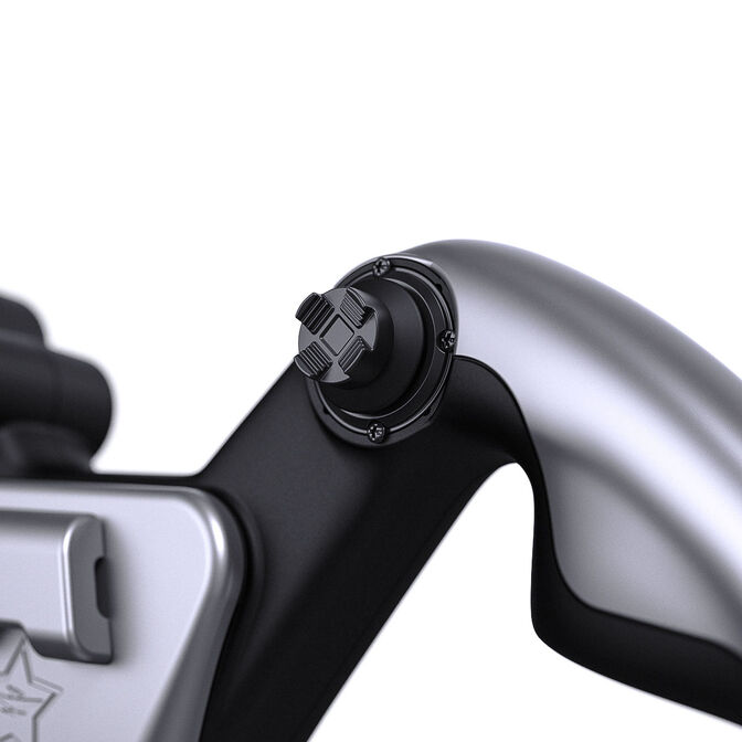 VIRPIL Controls P-JET Yoke Handle, 404mm Griffbreite, mit Notiz-Clip - silber image number 4