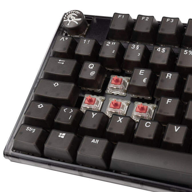 Ducky One 3 Aura Black TKL Gaming Tastatur, RGB LED - MX-Silent-Red image number 4