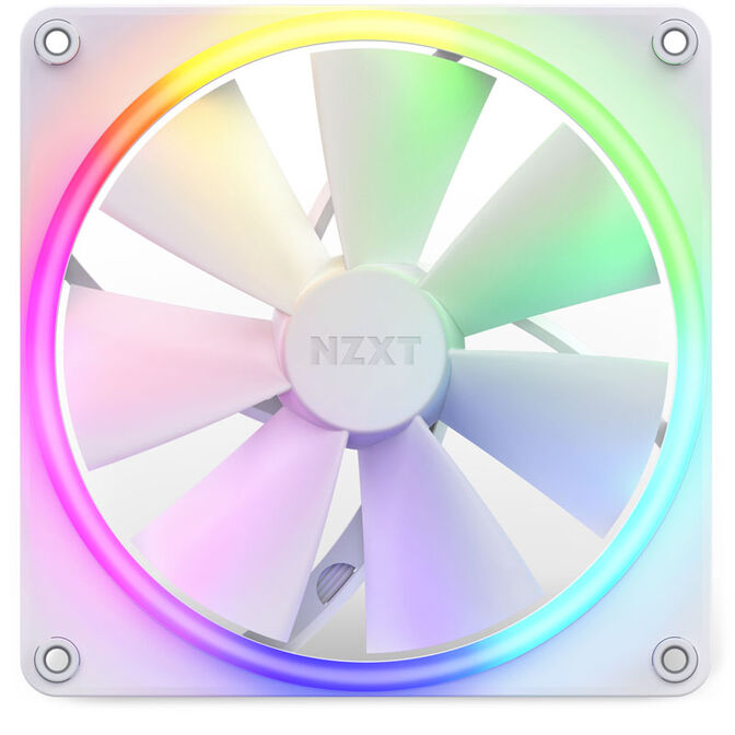 NZXT F140 PWM-L&uuml;fter, wei&szlig; image number 1