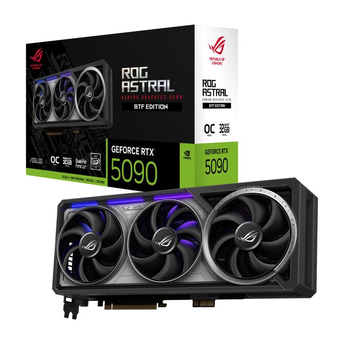 ASUS ROG Astral GeForce RTX 5090 BTF OC Edition, 32768 MB GDDR7 image number 0