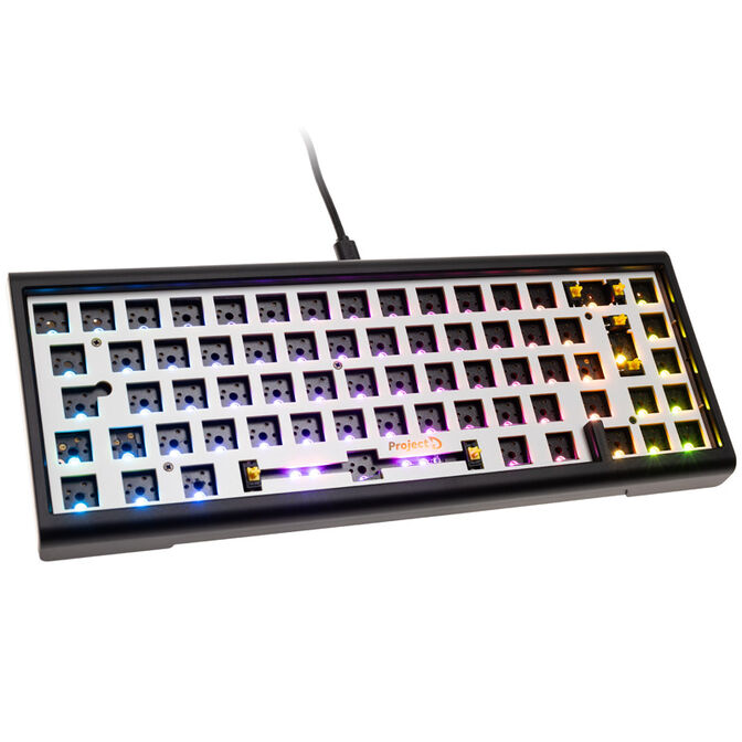 Ducky Tinker 65 Barebone Gaming Keyboard, RGB - black (ISO-DE) image number 0