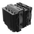 Akasa Soho H7 Dual Tower CPU-K&uuml;hler, ARGB - 120 mm, schwarz image number null