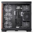 JONSBO TK-4 Wood PC Case, Mid Tower, ATX, Tempered Glass - black image number null