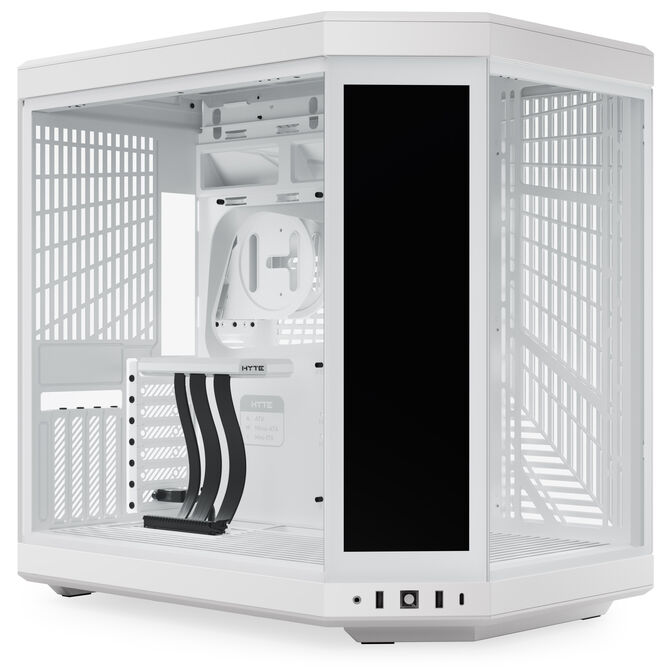 Hyte Y70 Touch Infinite PC-Geh&auml;use, Midi-Tower, ATX, Tempered Glass - Wei&szlig; image number 1