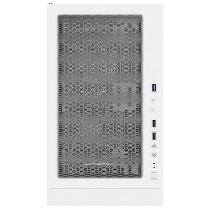 Montech X3 Glass PC Case, Mid Tower, ATX, RGB, Tempered Glass - White image number 3