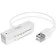AXAGON ADSA-1S SLIMPort Adapter, USB 2.0, 2.5" SSD/HDD, SATA - with Case image number null