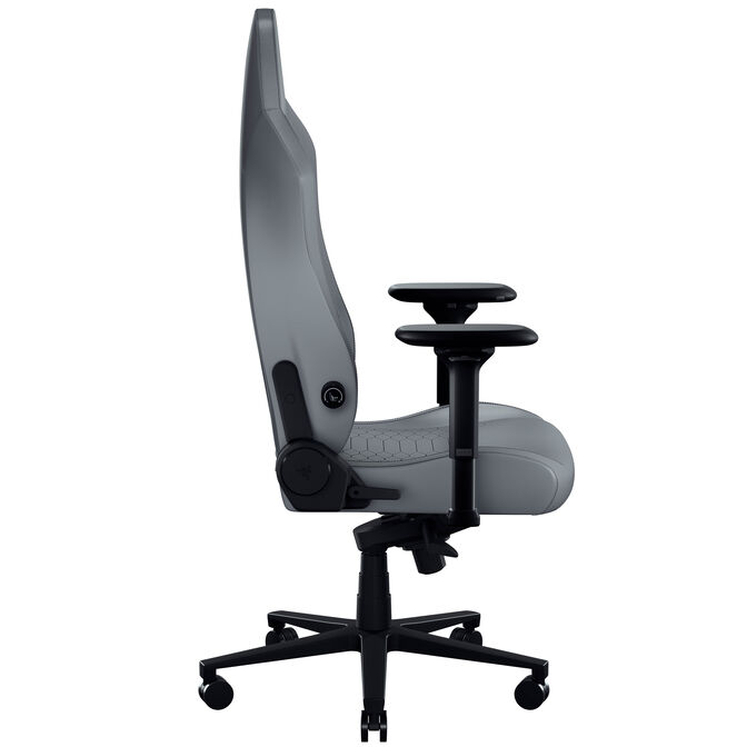 Razer Iskur V2 NewGen Gaming Chair, ergonomic design, HyperFlex lumbar support, 4D armrests - black/light grey image number 3