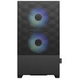 Fractal Design Pop Mini Air RGB Clear Tint Micro-ATX-Geh&auml;use, Tempered Glass - schwarz image number null