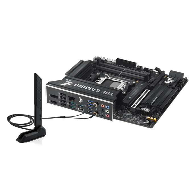 ASUS TUF Gaming B850M-Plus WiFi Motherboard, Socket AM5, AMD B850, Micro-ATX, DDR5 image number 8