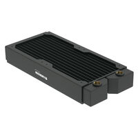 Barrow Dabel-40a Radiator 240 mm - black