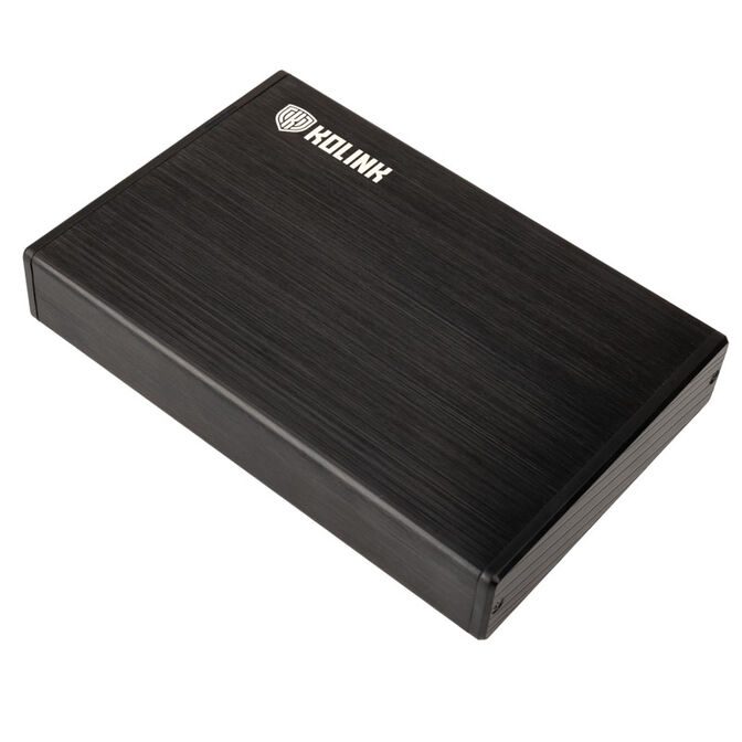 Kolink 3.5 inch USB 3.0 external enclosure - black image number 1