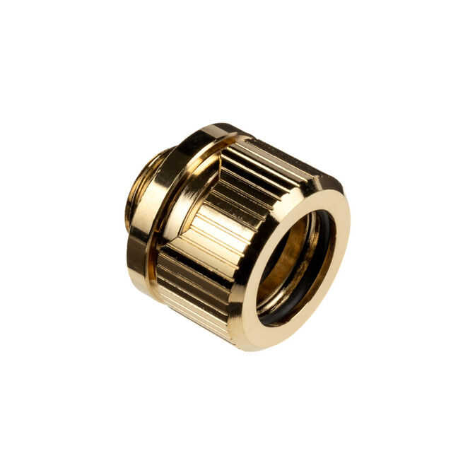 EK Water Blocks EK-Torque HDC 14 Anschluss gerade G1/4 Zoll AG auf 14mm AD Hardtube - gold image number 0