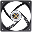 Jonsbo SL-120C RGB L&uuml;fter, 120mm - schwarz image number null