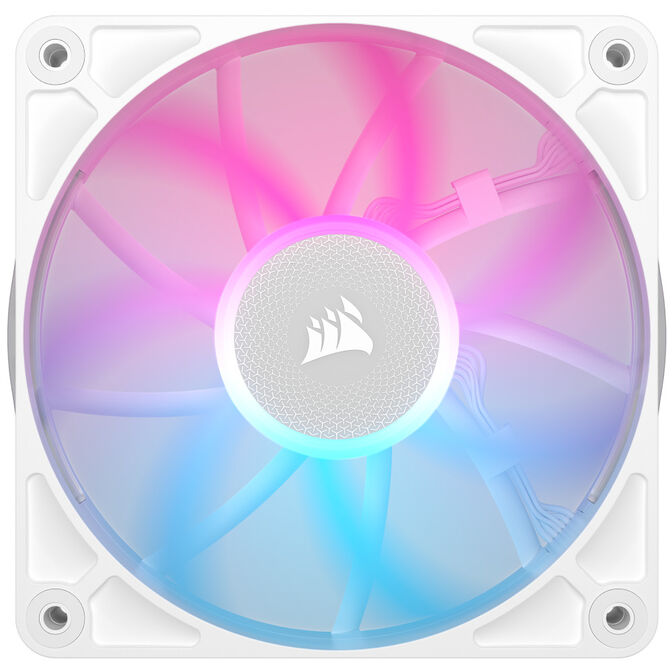 Corsair iCUE LINK RX120 RGB Series, PWM Fan 3-Pack - 120mm, white image number 2