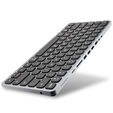 AXAGON HMC-KB keyboard USB-C 5Gbps with HUB, microSD/SD, 3x USB-A, HDMI 4K/60Hz, PD 100W, Audio, US layout image number null