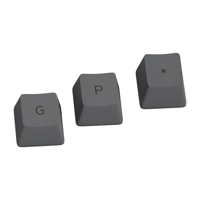 Glorious GPBT Keycaps - 115 PBT keycaps, ISO, ES layout, Black Ash image number 1