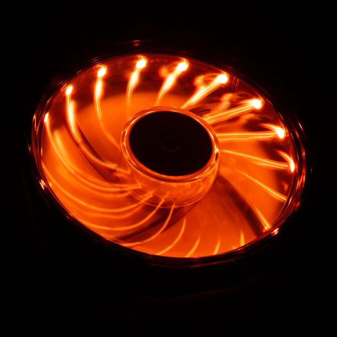 Akasa Vegas X7 LED L&uuml;fter, RGB - 120mm image number 3
