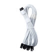 CableMod C-Series Pro ModMesh 12V-2x6 Cable, Sleeved, 16-Pin to 4x 8-Pin, for Corsair Type 4 and 3 PSUs - white, 60cm image number null